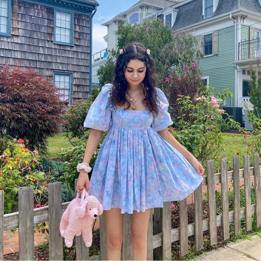 selkie monet puff dress